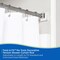 Kenney Mfg Twist & Fit No Tools Katrina Decorative Tension Shower Curtain Rod, 42-72in, Chrome KN911C/40HUS - alternate 9